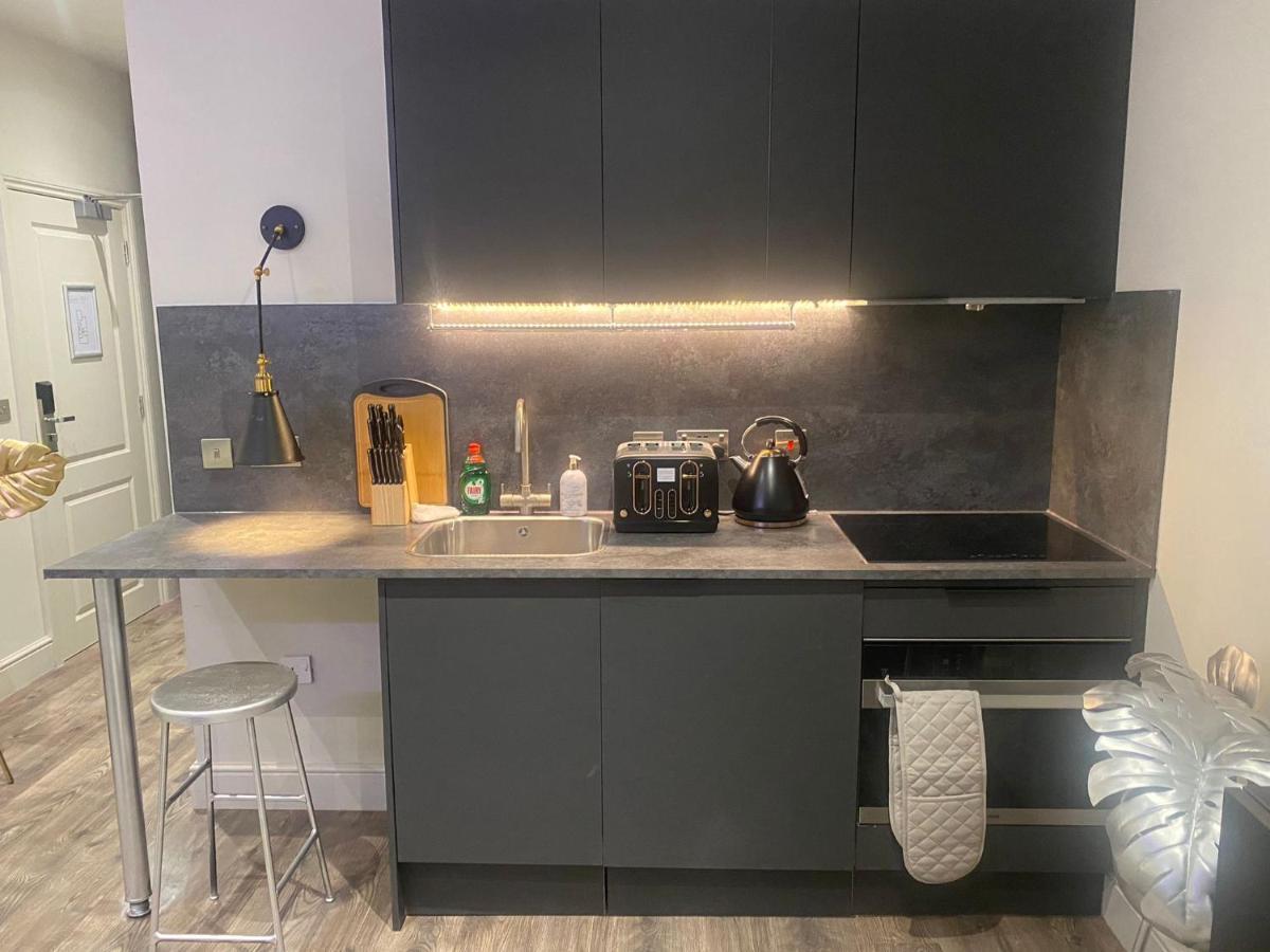 New Luxury Cyberpunk 1bed Studio Serviced Notting Hill Free Wifi & Netflix Location Perfect For Solo & Coupled Guests Londen